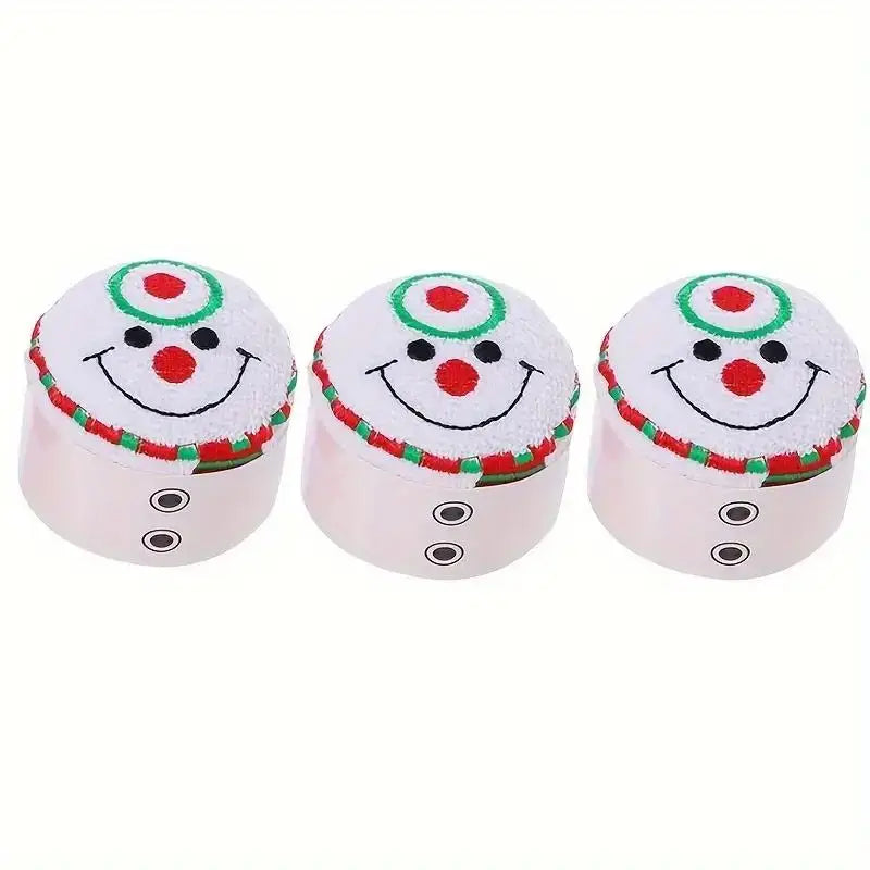 Christmas Character Hand Towels — Set of 3