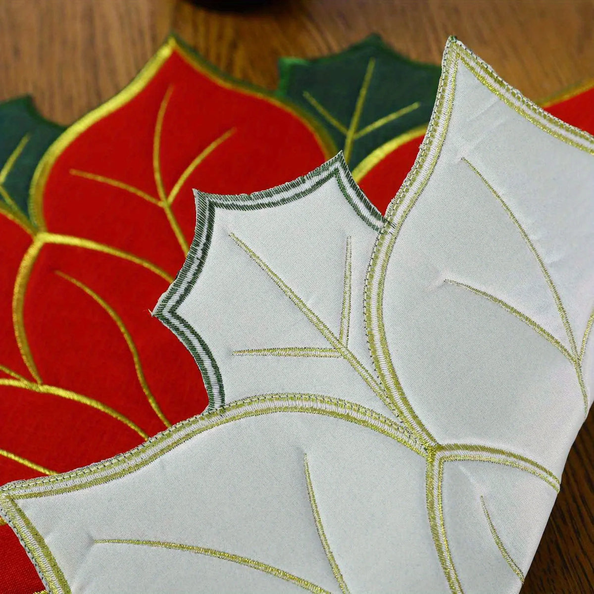 Felt Snowflake Christmas Table Mat — 40 cm