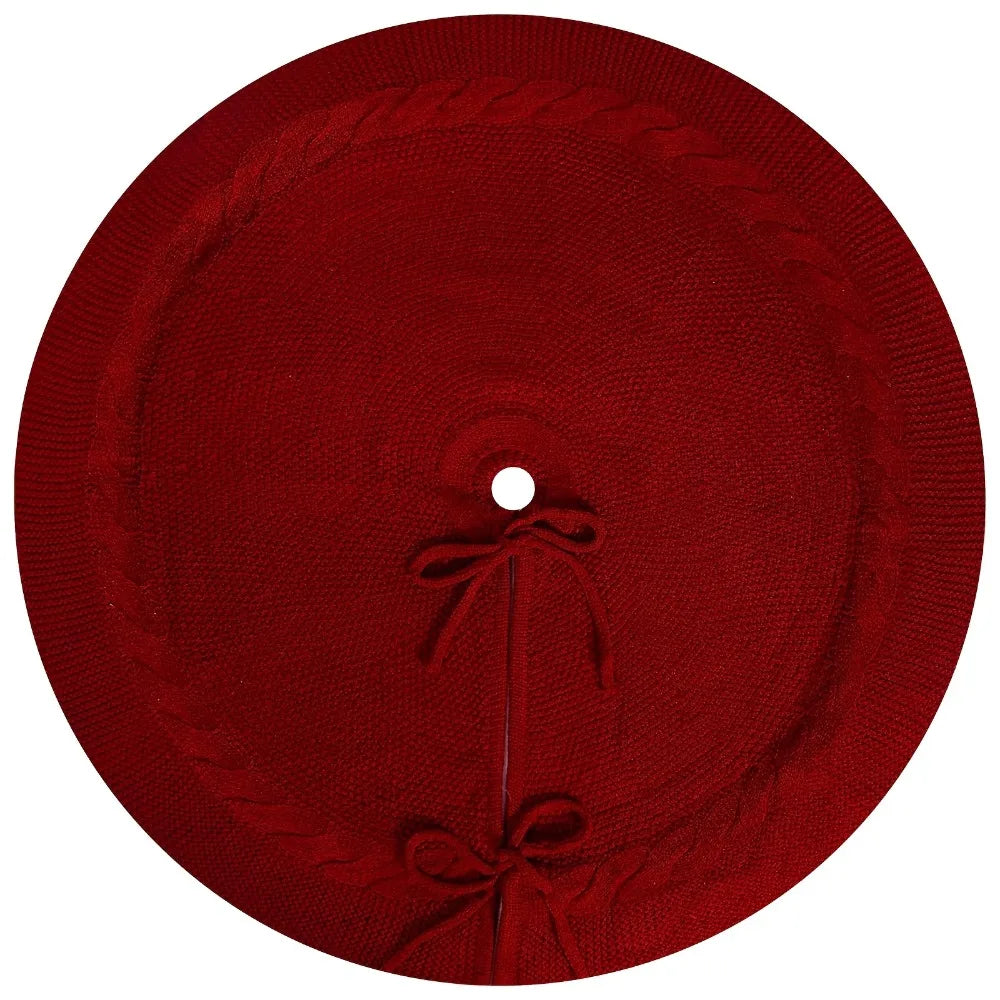Plush Christmas Tree Skirt