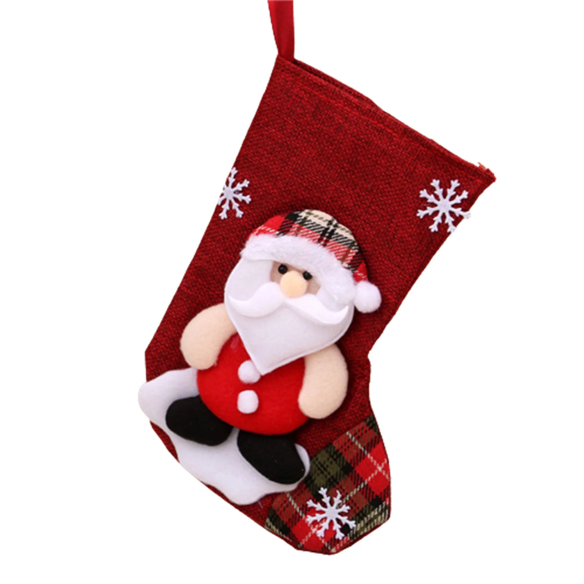 Small Christmas Character Stocking Gift Bags