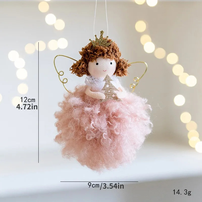 Angel Doll Christmas Ornaments