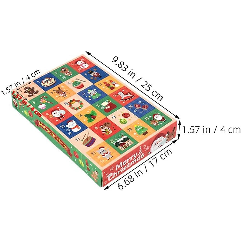 Fill-Your-Own 24-Day Christmas Calendar Boxes