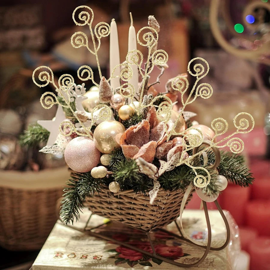 Decorative Pine Branch Picks
