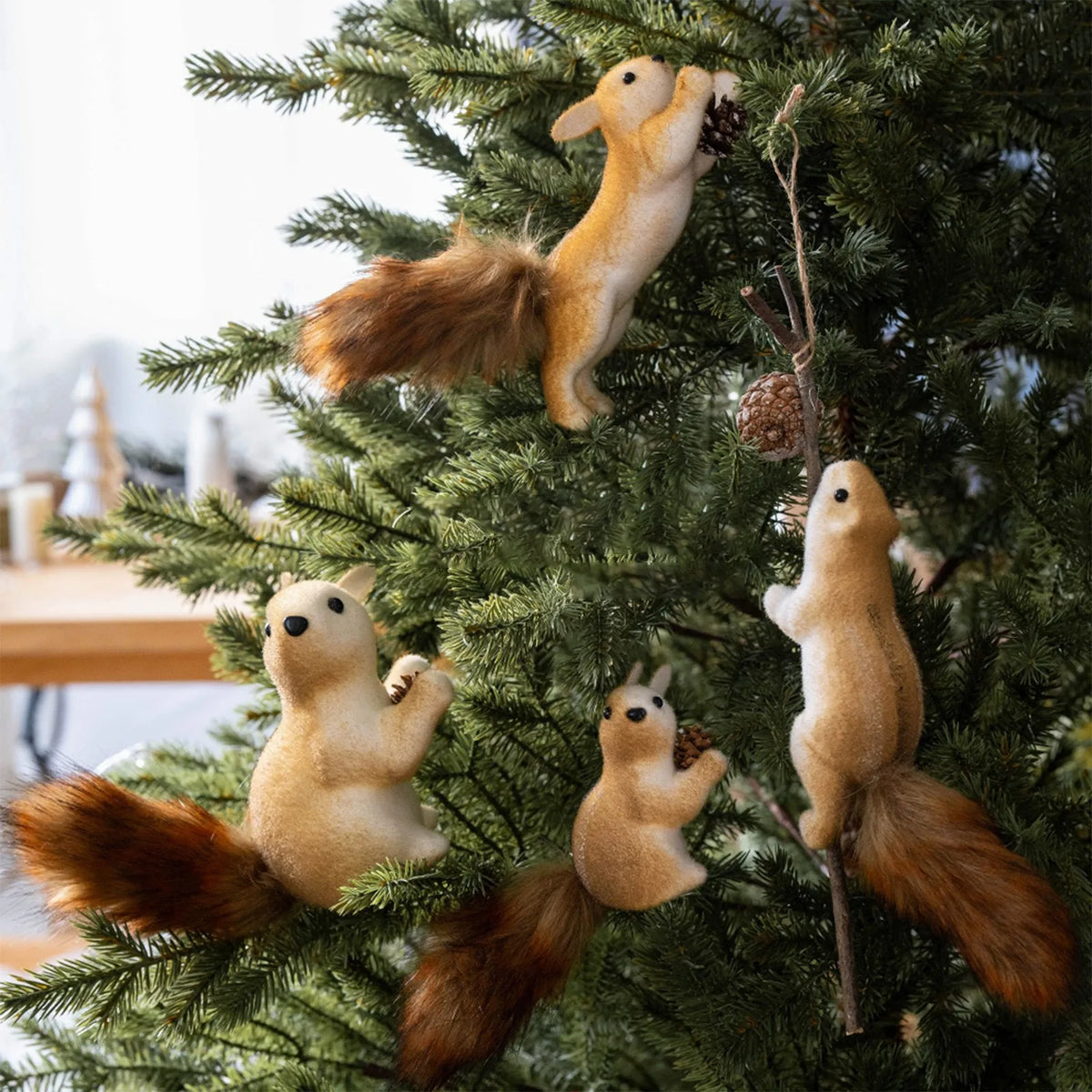 Woodland Animal Christmas Tree Decorations