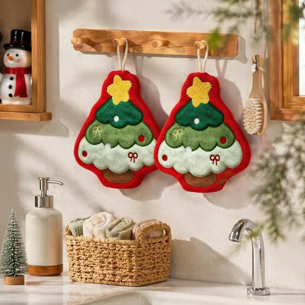 Hanging Christmas Hand Towels