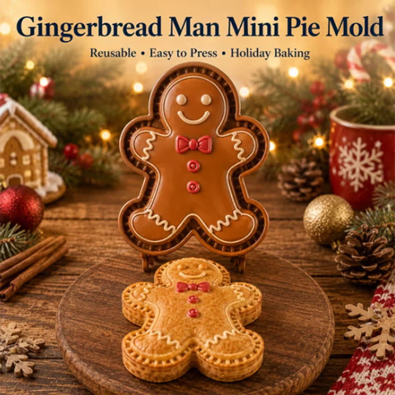 Christmas Mini Pie Press Molds