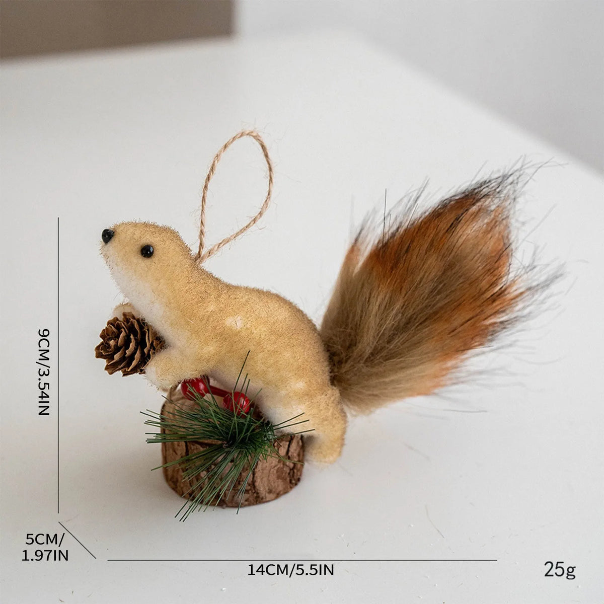 Woodland Animal Christmas Tree Decorations