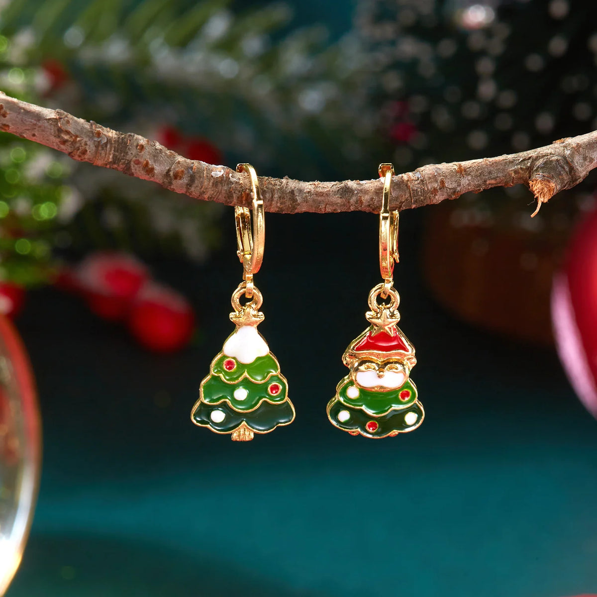 Christmas Character Sparkle Earrings