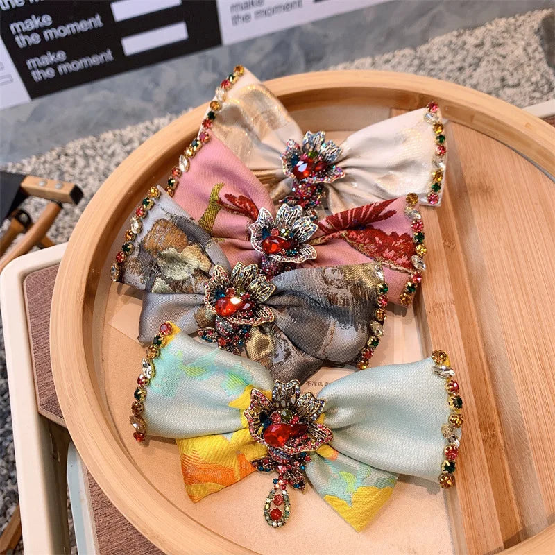 Oversized Bow Headbands and Hair Clips