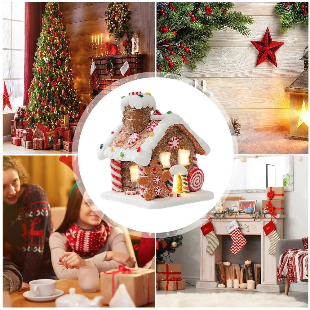 Gingerbread House Christmas Tree Topper