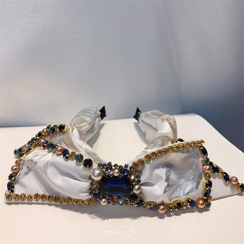 Oversized Bow Headbands and Hair Clips