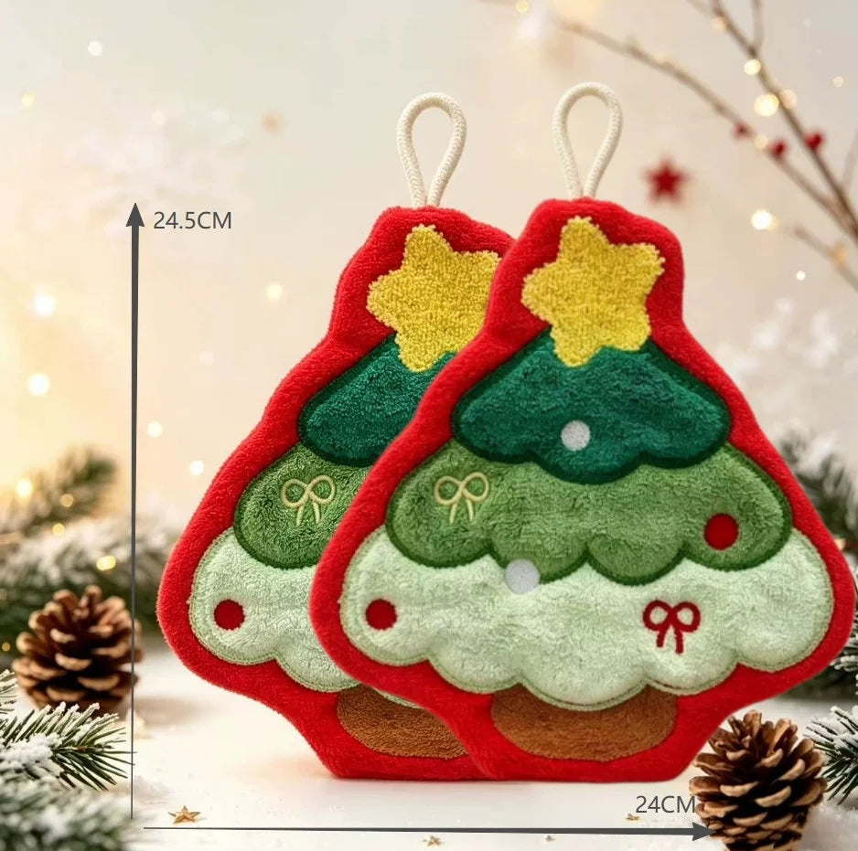 Hanging Christmas Hand Towels