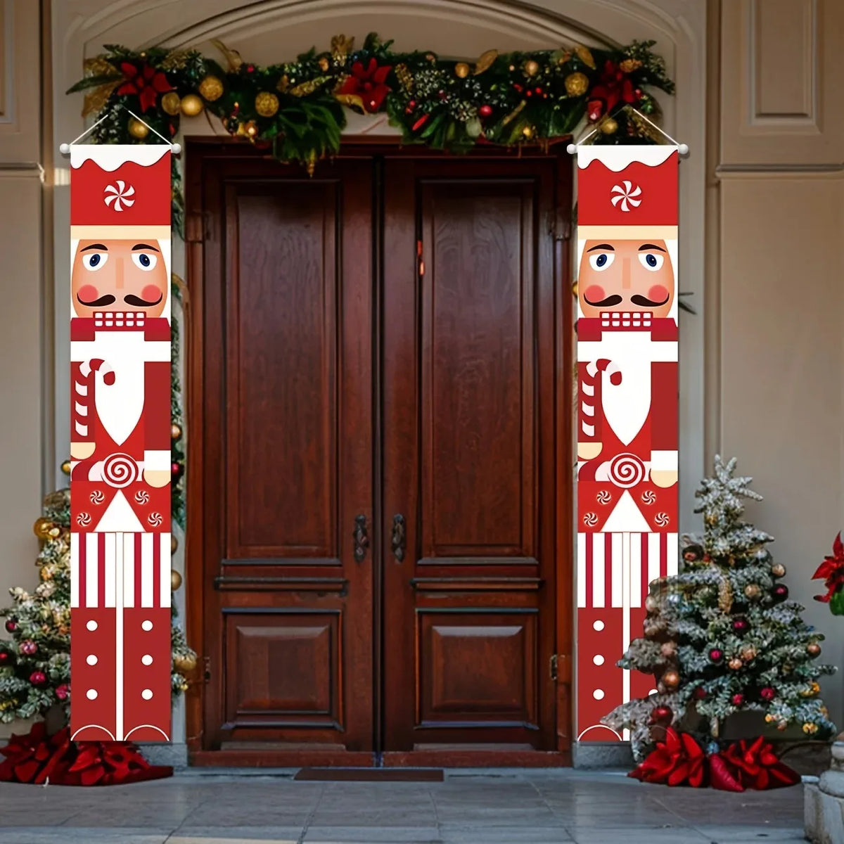 Candy Nutcracker Door Banner Set