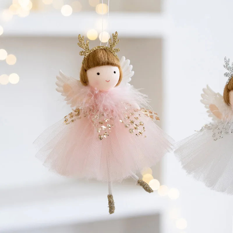 Angel Doll Christmas Ornaments