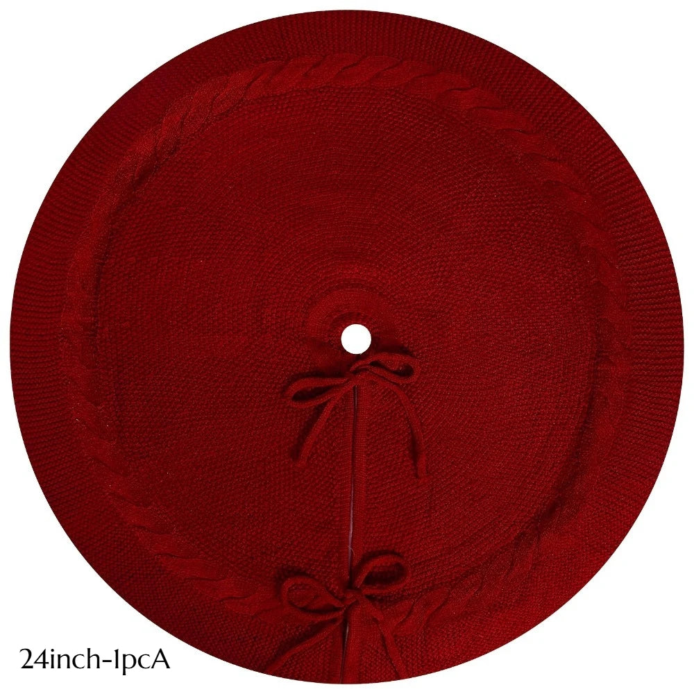 Plush Christmas Tree Skirt
