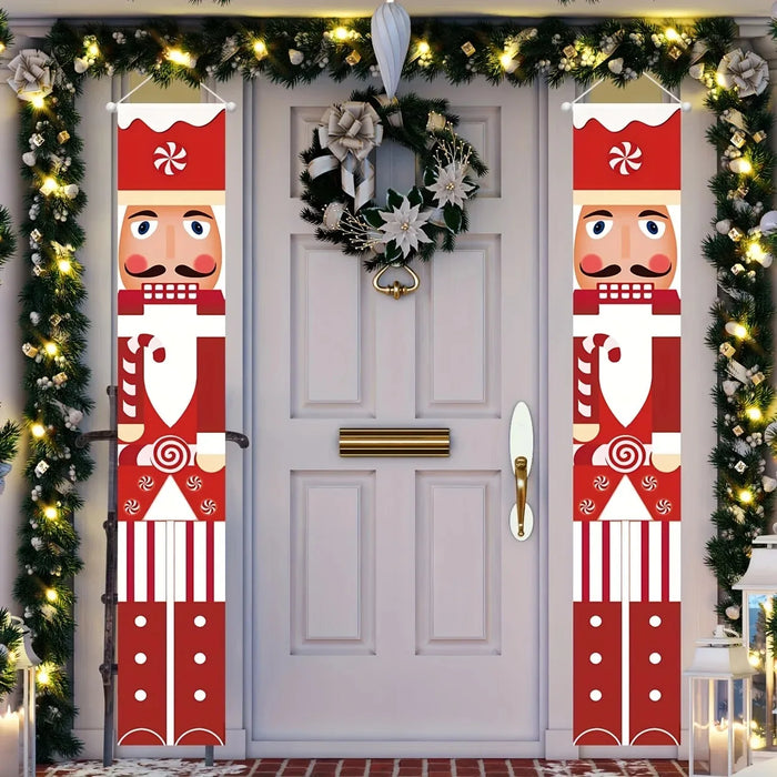 Candy Nutcracker Door Banner Set