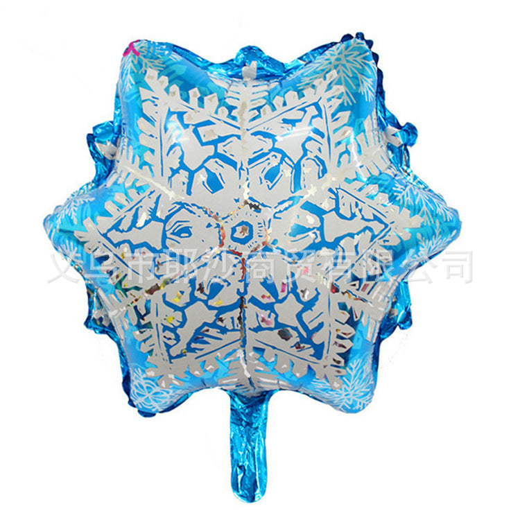 Santa Balloon - Christmas Party Aluminum Foil Decoration