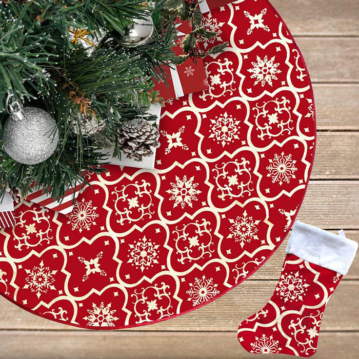 Christmas Tree Skirt for Outdoor Decoration