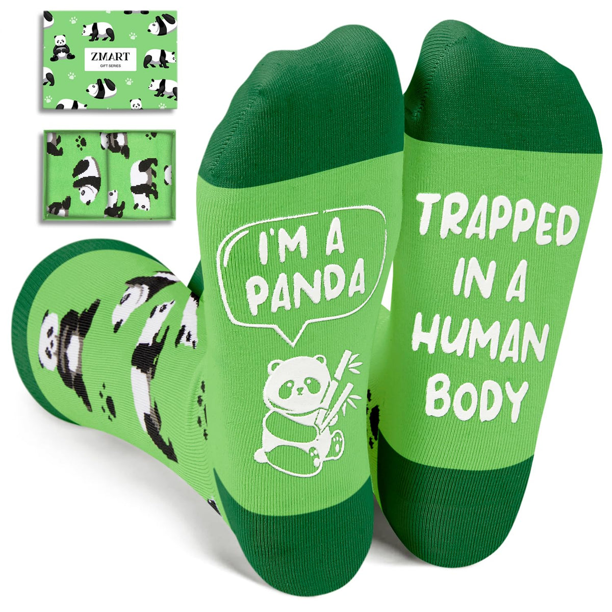 Panda Bear Novelty Socks
