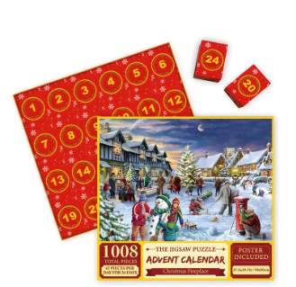 Julens Advent Calendar - 24 Slot Christmas Puzzle (One)