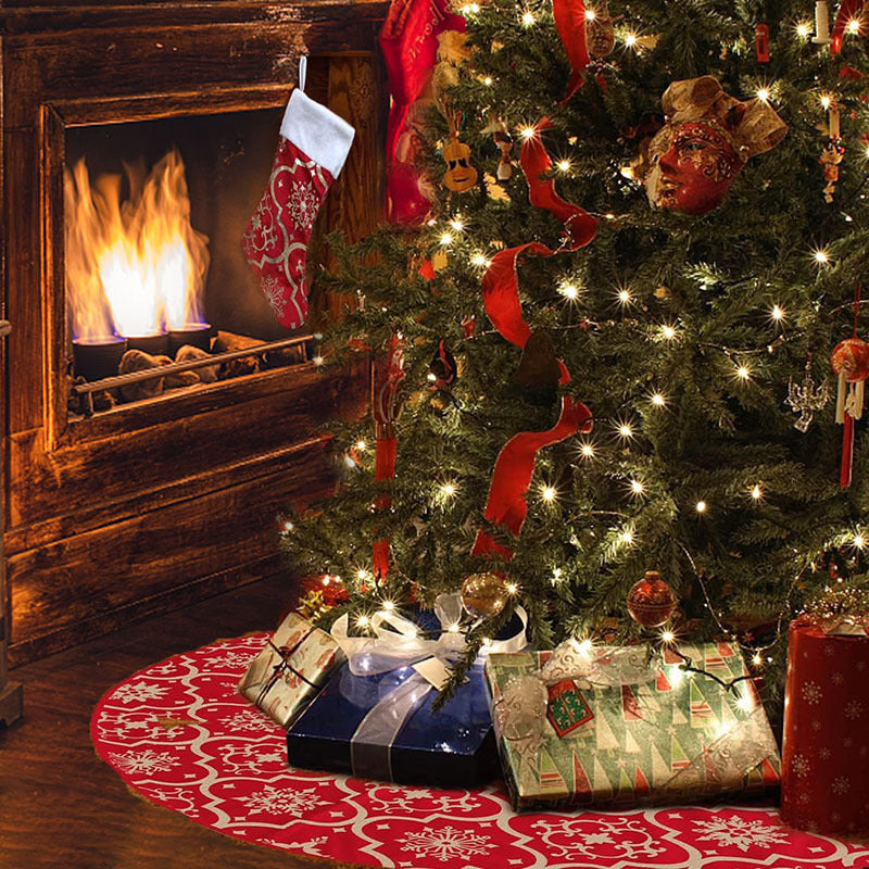 Christmas Tree Skirt for Outdoor Decoration