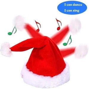 Electric Singing Christmas Hat Toy