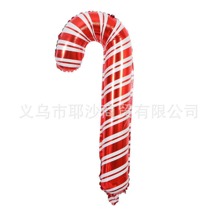 Santa Balloon - Christmas Party Aluminum Foil Decoration