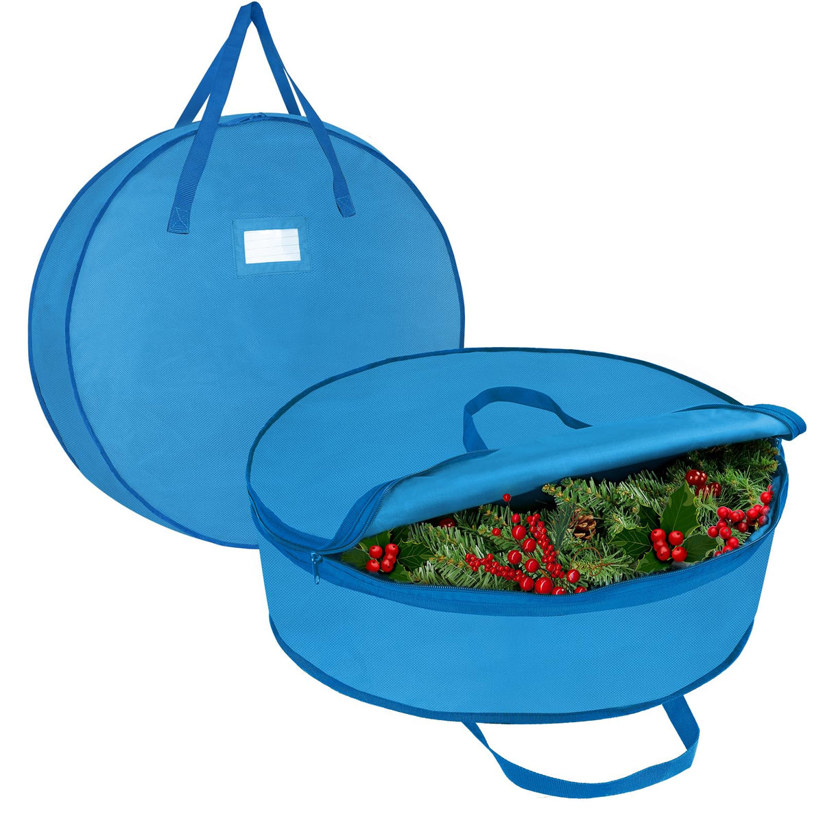 Christmas Wreath Storage Bags — Set of 2