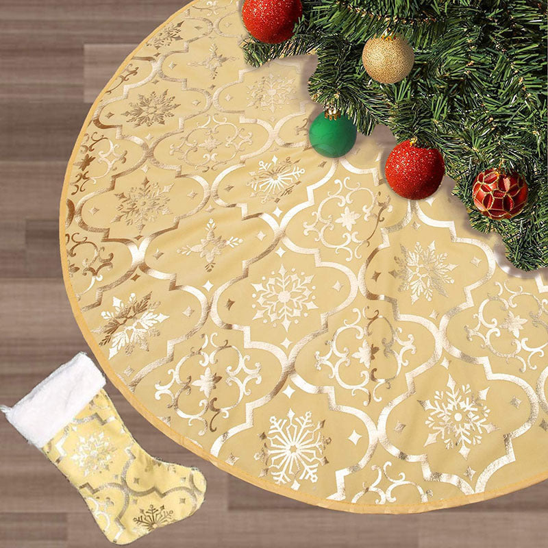 Christmas Tree Skirt for Outdoor Decoration