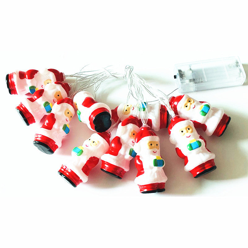 USB LED Santa String Lights for Christmas Decor