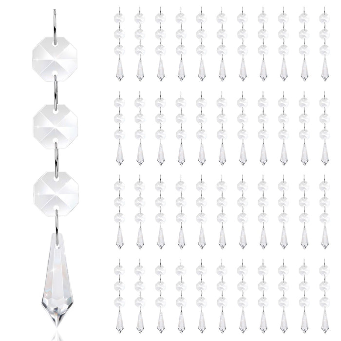 Crystal Icicle Christmas Ornaments