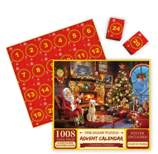 Julens Advent Calendar - 24 Slot Christmas Puzzle (One)