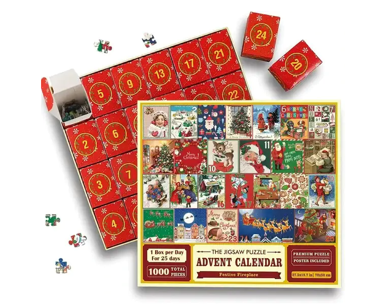 Julens Advent Calendar - 24 Slot Christmas Puzzle (One)