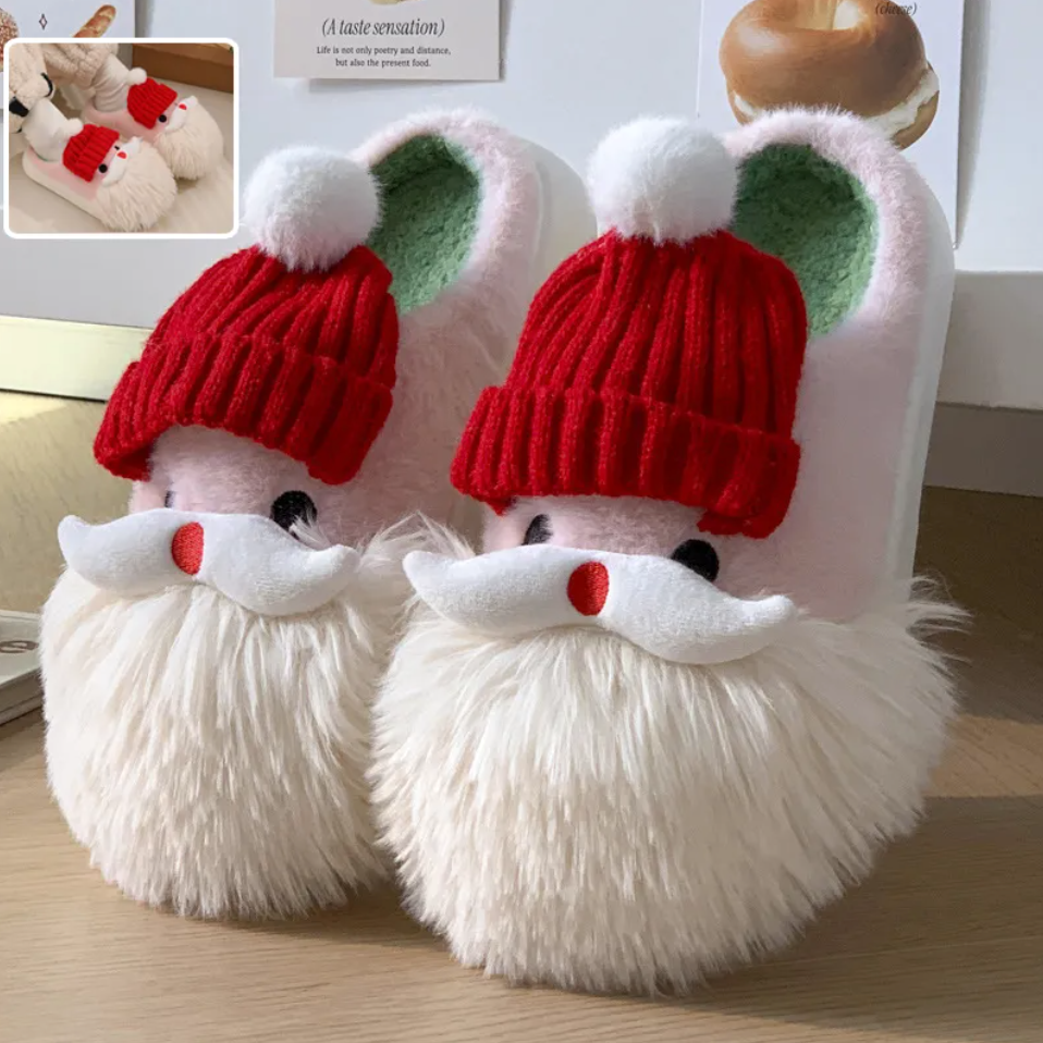 Cozy Santa Slippers