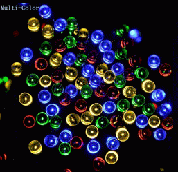 Garden LED Solar String Lights for Christmas Decor