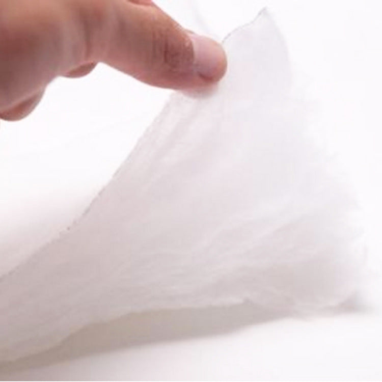 Artificial snow blanket material close-up